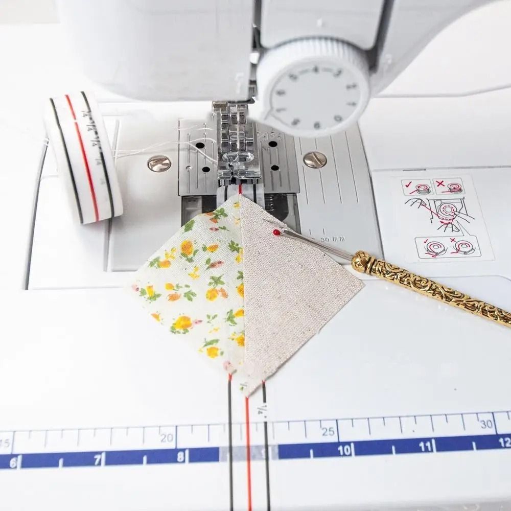 Embroidery Guide Paper - DIY シームガイドツール 斜めシームテープ シームガイド 1/4 インチ縫製バステープ