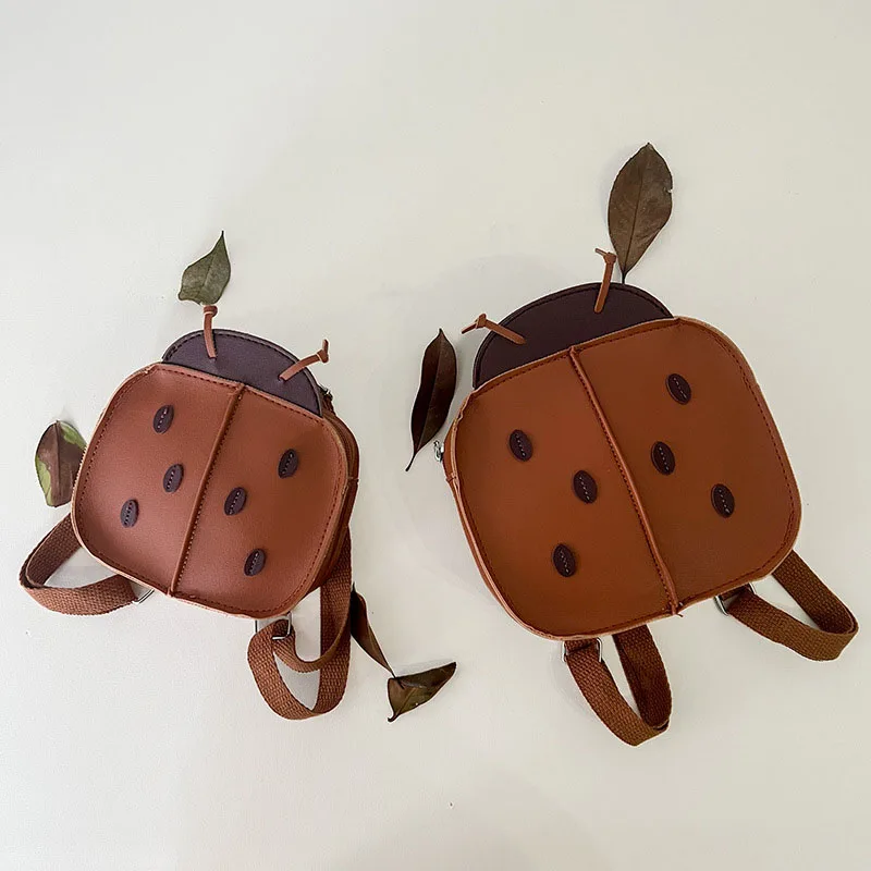 Embroidery Lady Bug - 2026年新作 韓国ファッション 可愛い ユニセックス キッズ ベビー