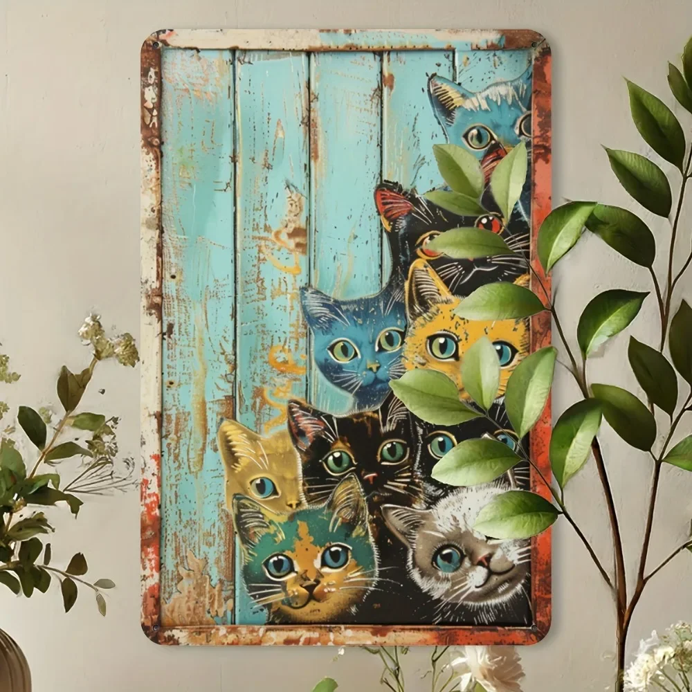 1pc 20x30cm 鉄金属サイン ヴィンテージ面白いバス - Embroidery Water のレビューと価格