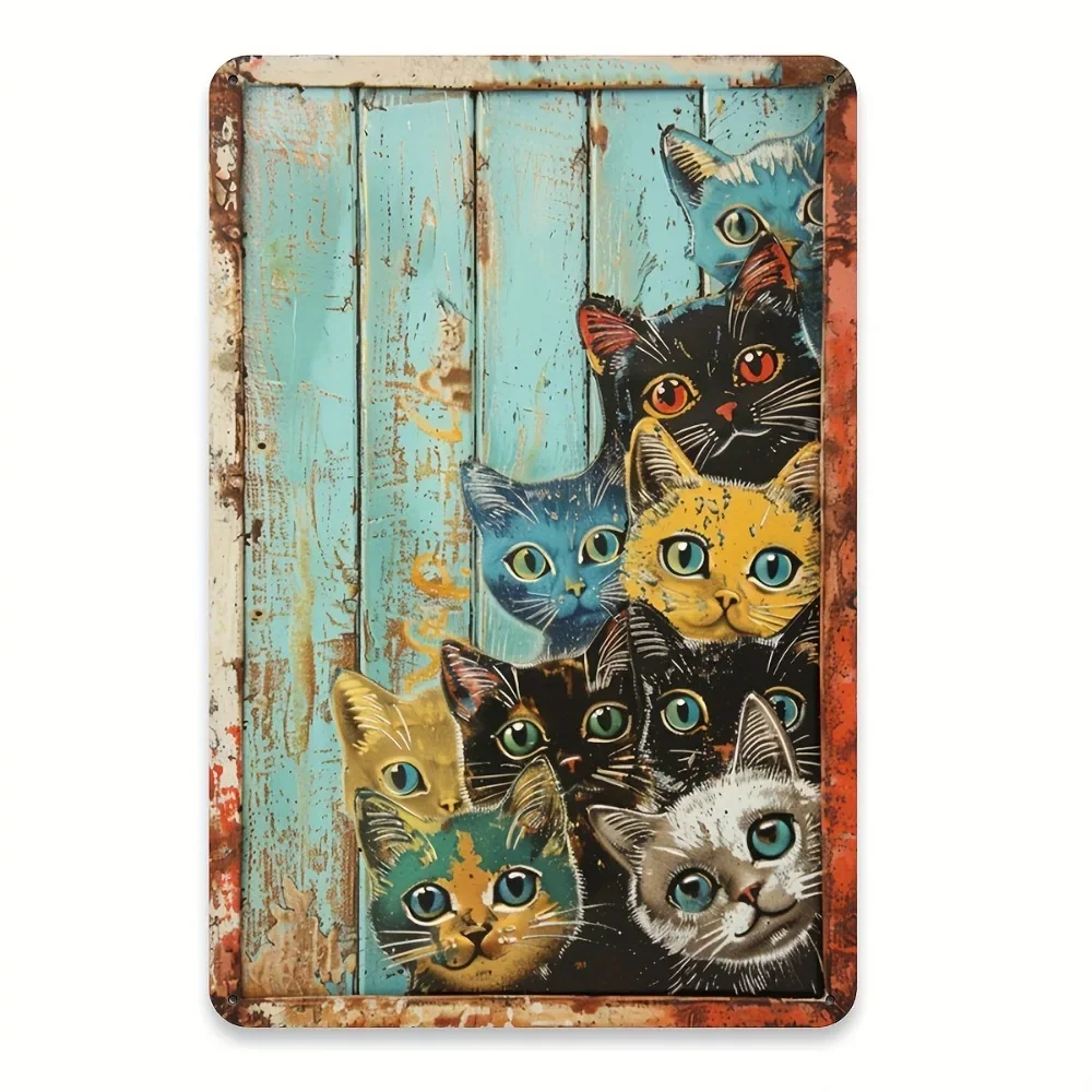 1pc 20x30cm 鉄金属サイン ヴィンテージ面白いバス - Embroidery Water のレビューと価格