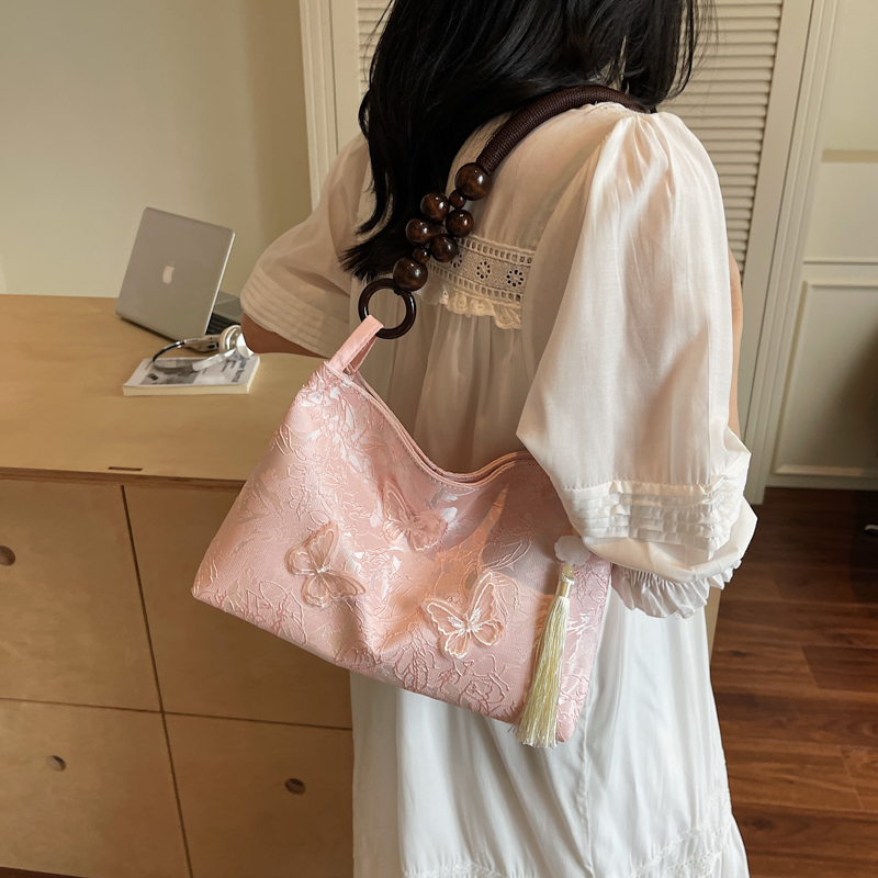 新しいエレガントなレディースハンドバッグナイロンショルダーバ - Embroidery Ideas For Bags のレビューと価格