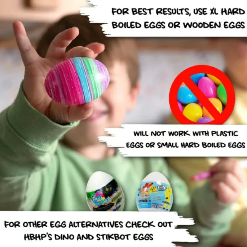 イースターバニーエッグデコレーションキット - 子供用DIY - Embroidery Egg のレビューと価格