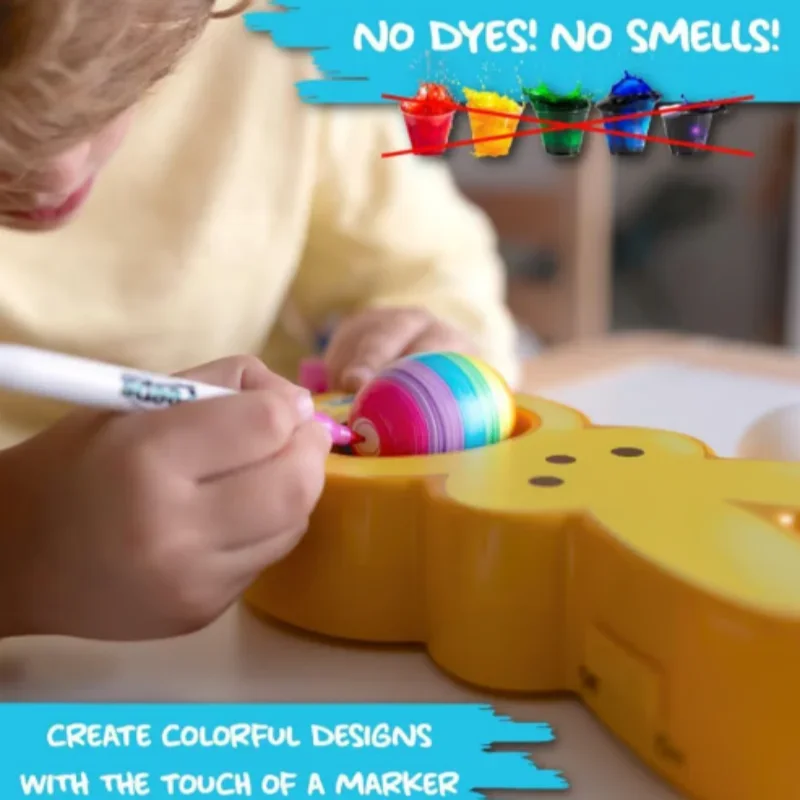 イースターバニーエッグデコレーションキット - 子供用DIY - Embroidery Egg のレビューと価格