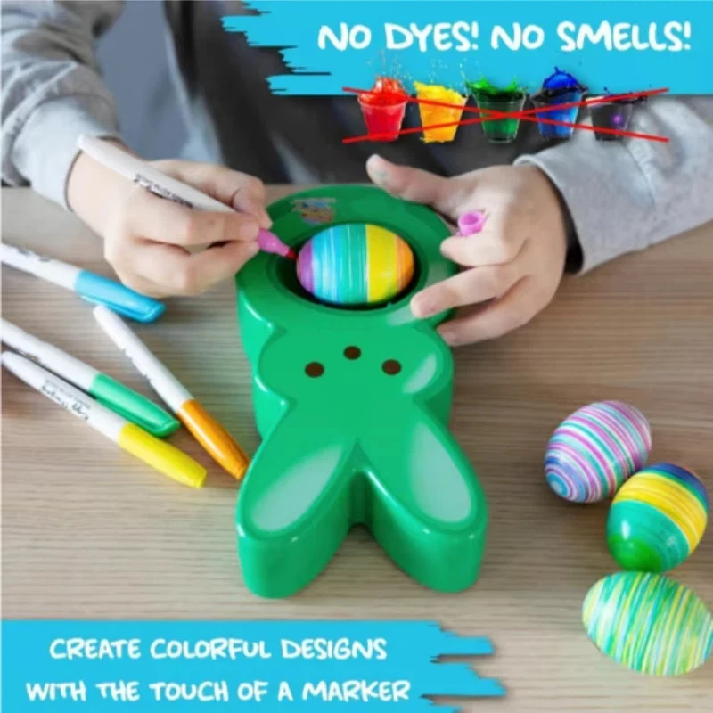 イースターバニーエッグデコレーションキット - 子供用DIY - Embroidery Egg のレビューと価格