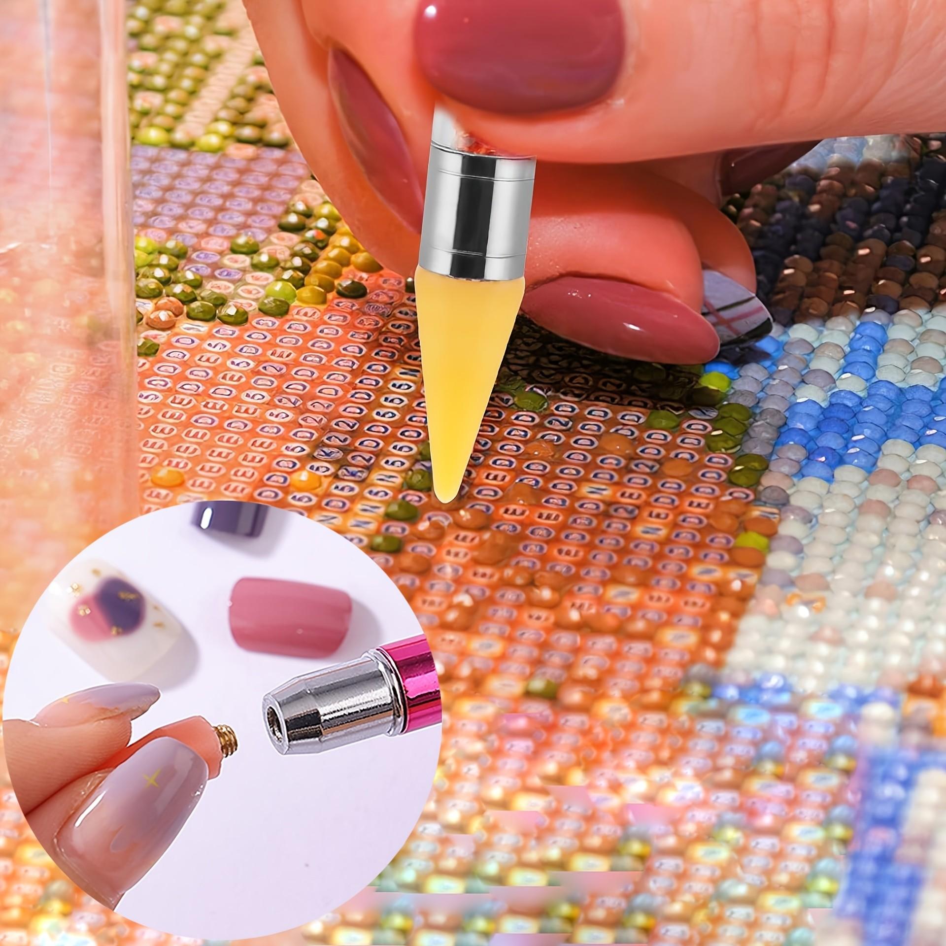 ワックス不要の自己粘着ダイヤモンドペインティングペン、ダイヤ - Embroidery Handicraft のレビューと価格