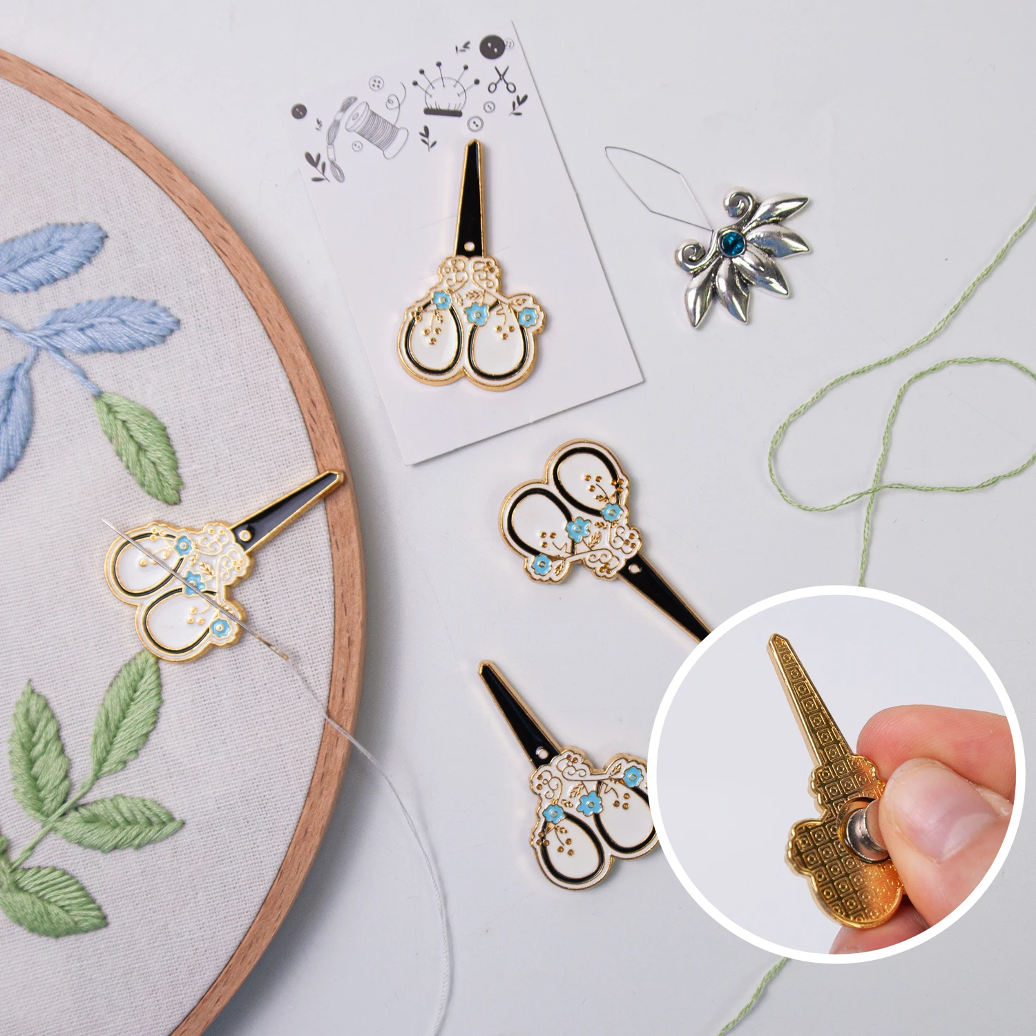 ニードルマインダー 縫製磁気キーパー エナメルニードルピンホ - Needle Minder Magnet のレビューと価格