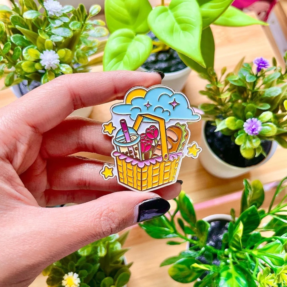 カスタム会社ロゴ写真ブローチ、パーソナライズクラブサイン写真 - Embroidery Illustration のレビューと価格
