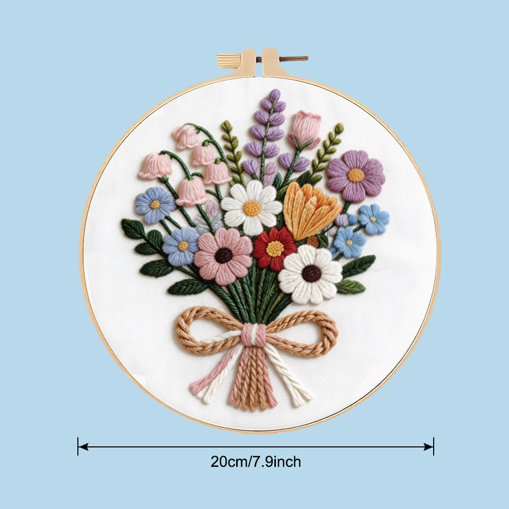 1個入り クロスステッチキット デイジーフラワー 手作り フ - Embroidery Guide Paper のレビューと価格