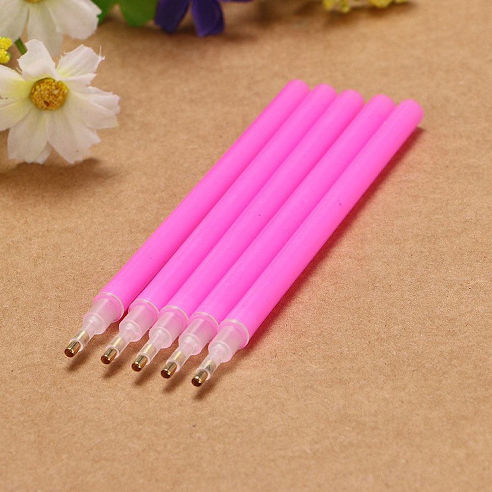 卸売 50/100 個プラスチックダイヤモンド塗装ペンポイン - Embroidery Handicraft のレビューと価格