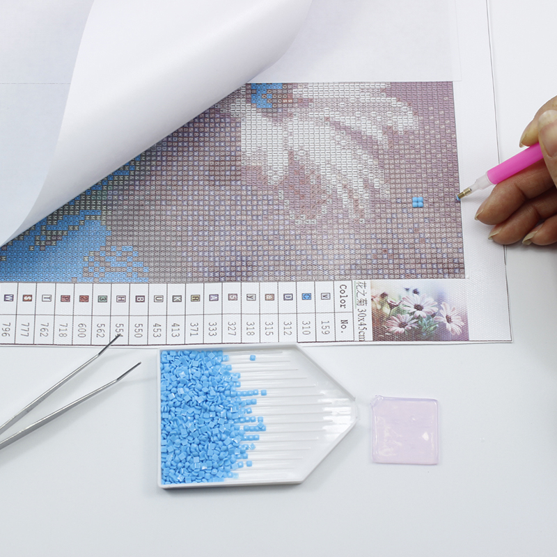 ダイヤモンド絵画の花のモチーフ,完全な5D刺painting - Embroidery Lady Bug のレビューと価格