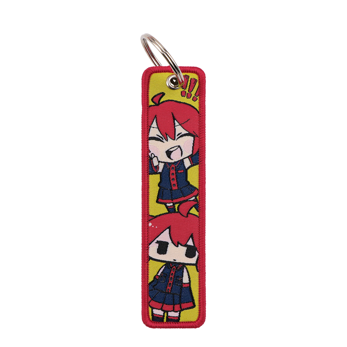 かわいいアニメの女の子キーホルダー車用バックパックキーホルダ - Embroidery Keychain のレビューと価格
