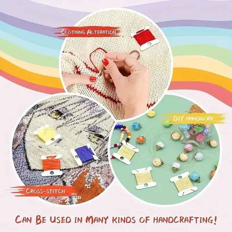 刺繍糸オーガナイザー 100個 - クロスステッチ、縫製、ク - Embroidery Software のレビューと価格
