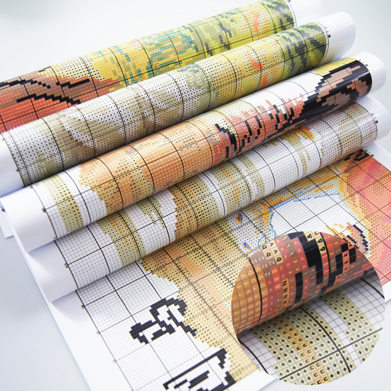 イースター装飾卵模様カウントクロスステッチセット DIY 1 - Embroidery Egg のレビューと価格