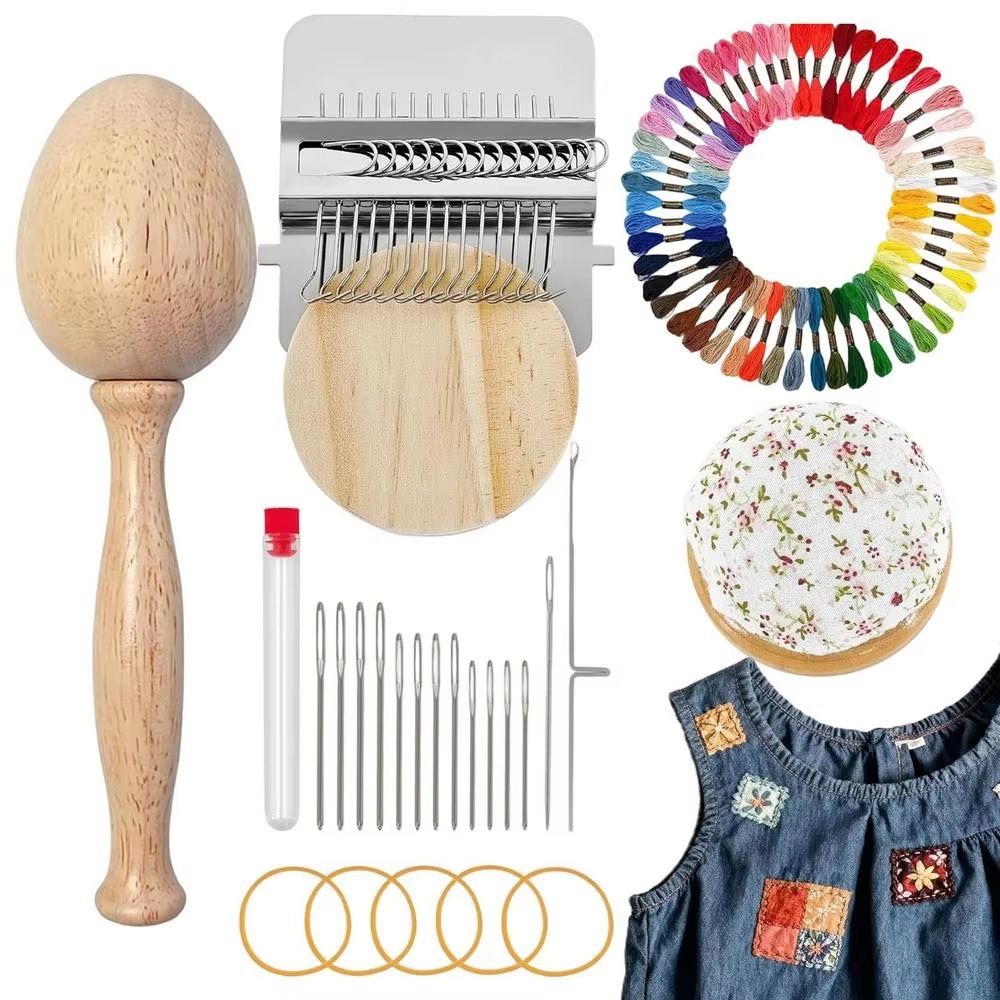 DIY クラフト靴下修理キット卵/キノコ型ポータブル編み物パ - Embroidery Egg のレビューと価格