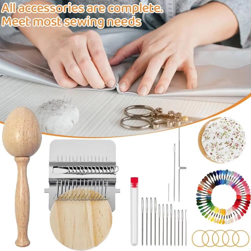 DIY クラフト靴下修理キット卵/キノコ型ポータブル編み物パ - Embroidery Egg のレビューと価格