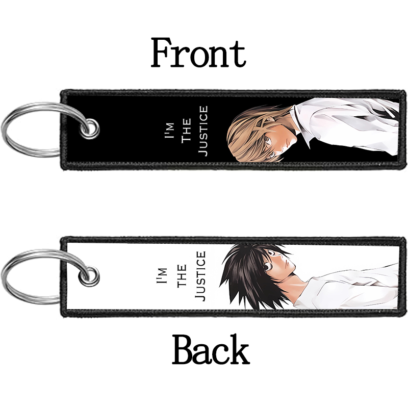 デスノート Ryuuku Ryuk レム刺繍キーホルダーオー - Embroidery Keychain のレビューと価格