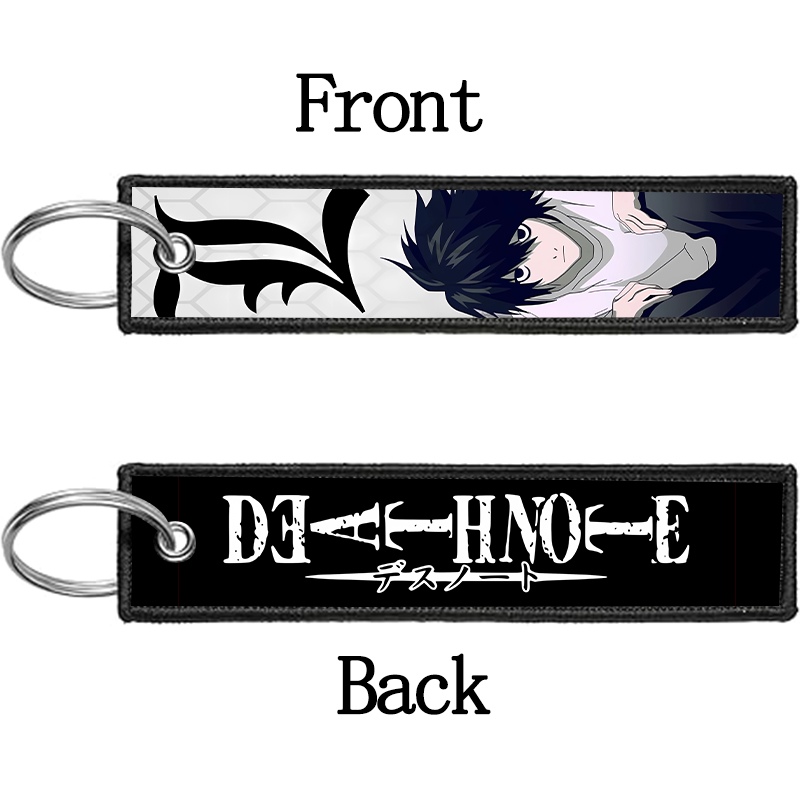 デスノート Ryuuku Ryuk レム刺繍キーホルダーオー - Embroidery Keychain のレビューと価格