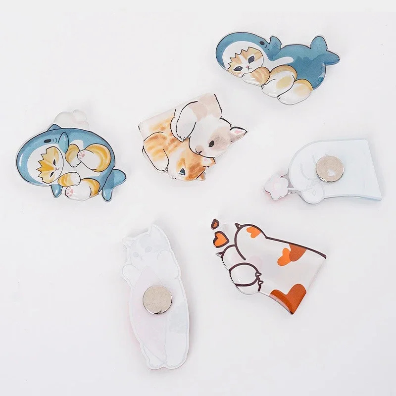 かわいい猫のアクリル針、1本、磁気ミシン糸、針管、クロスステ - Needle Minder Magnet のレビューと価格