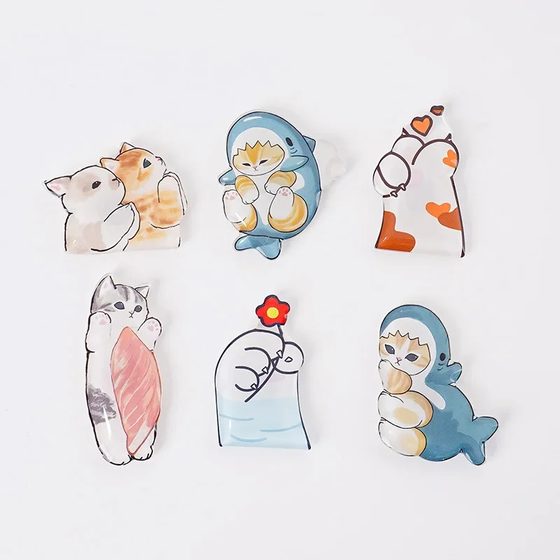 かわいい猫のアクリル針、1本、磁気ミシン糸、針管、クロスステ - Needle Minder Magnet のレビューと価格