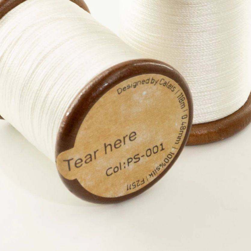 カレー ルクス ピュアシルク糸 0.48mm 超滑らか 天然 - Embroidery Handicraft のレビューと価格