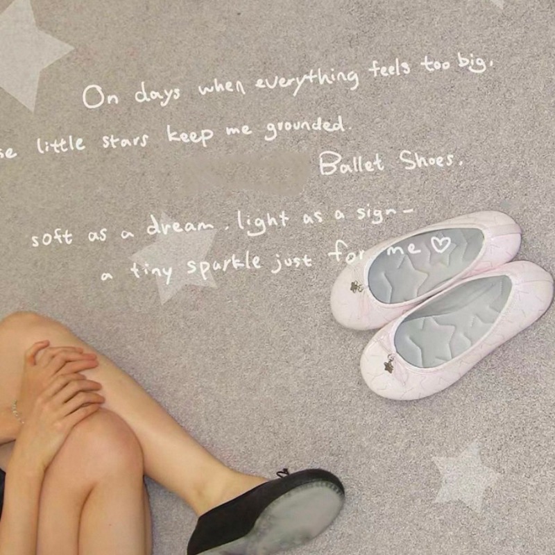 ボウズ バレエシューズ - 2026年新作 - 多用途カジュ - Embroidery Flat Shoes のレビューと価格