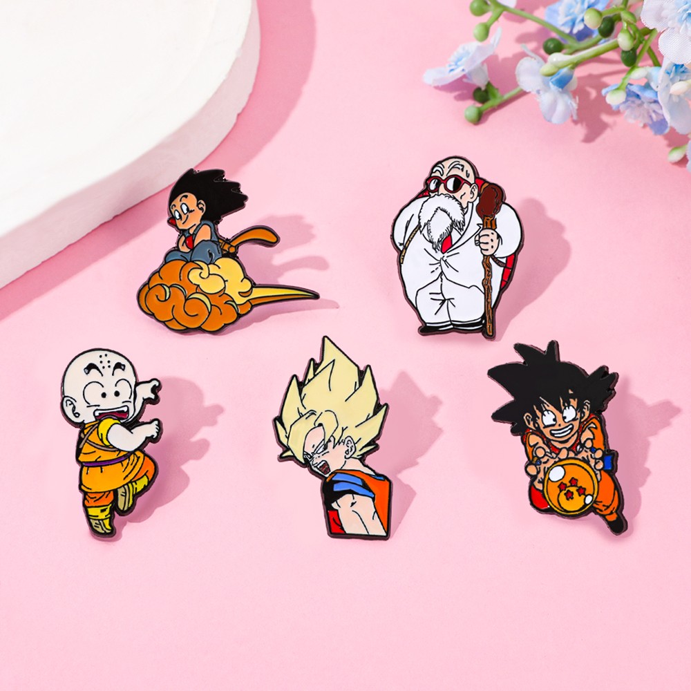 5個入り クラシック人気アニメブローチ ​ 孫悟飯クリエイテ - Embroidery Reddit のレビューと価格