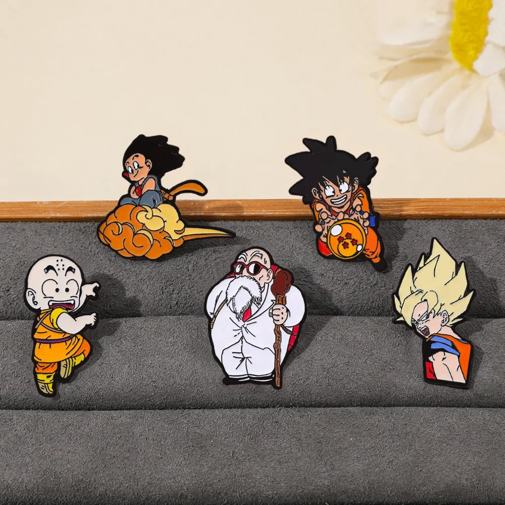 5個入り クラシック人気アニメブローチ ​ 孫悟飯クリエイテ - Embroidery Reddit のレビューと価格