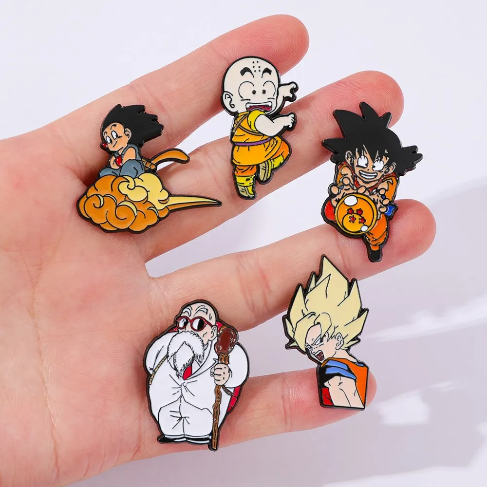 5個入り クラシック人気アニメブローチ ​ 孫悟飯クリエイテ - Embroidery Reddit のレビューと価格