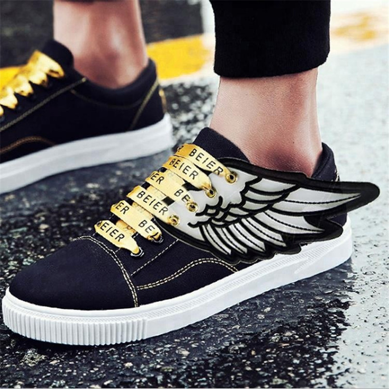 黒の透明な大人の靴の翼,キャンバスの装飾,高コンバースのスニ - Embroidery Converse のレビューと価格