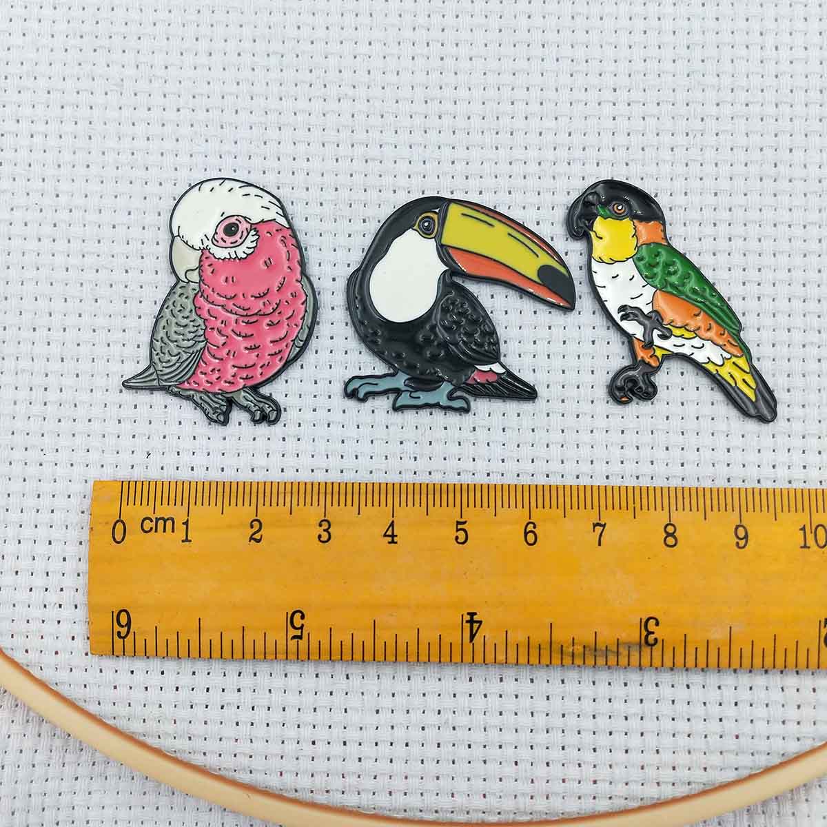 鳥型ニードルマインダー 強力磁石 刺繍用 かわいいニードルナ - Needle Minder Magnet のレビューと価格