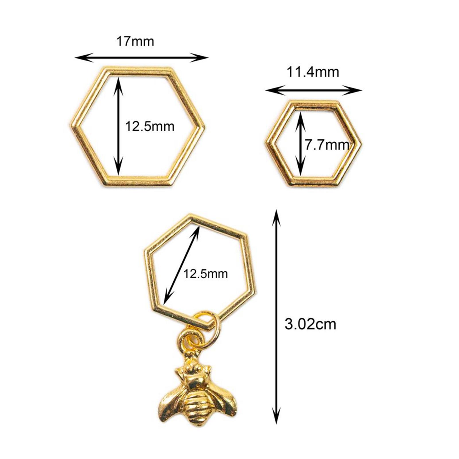 2x ユニバーサルリングステッチマーカー ゴールデンビーシェ - Stitch Marker Ring のレビューと価格