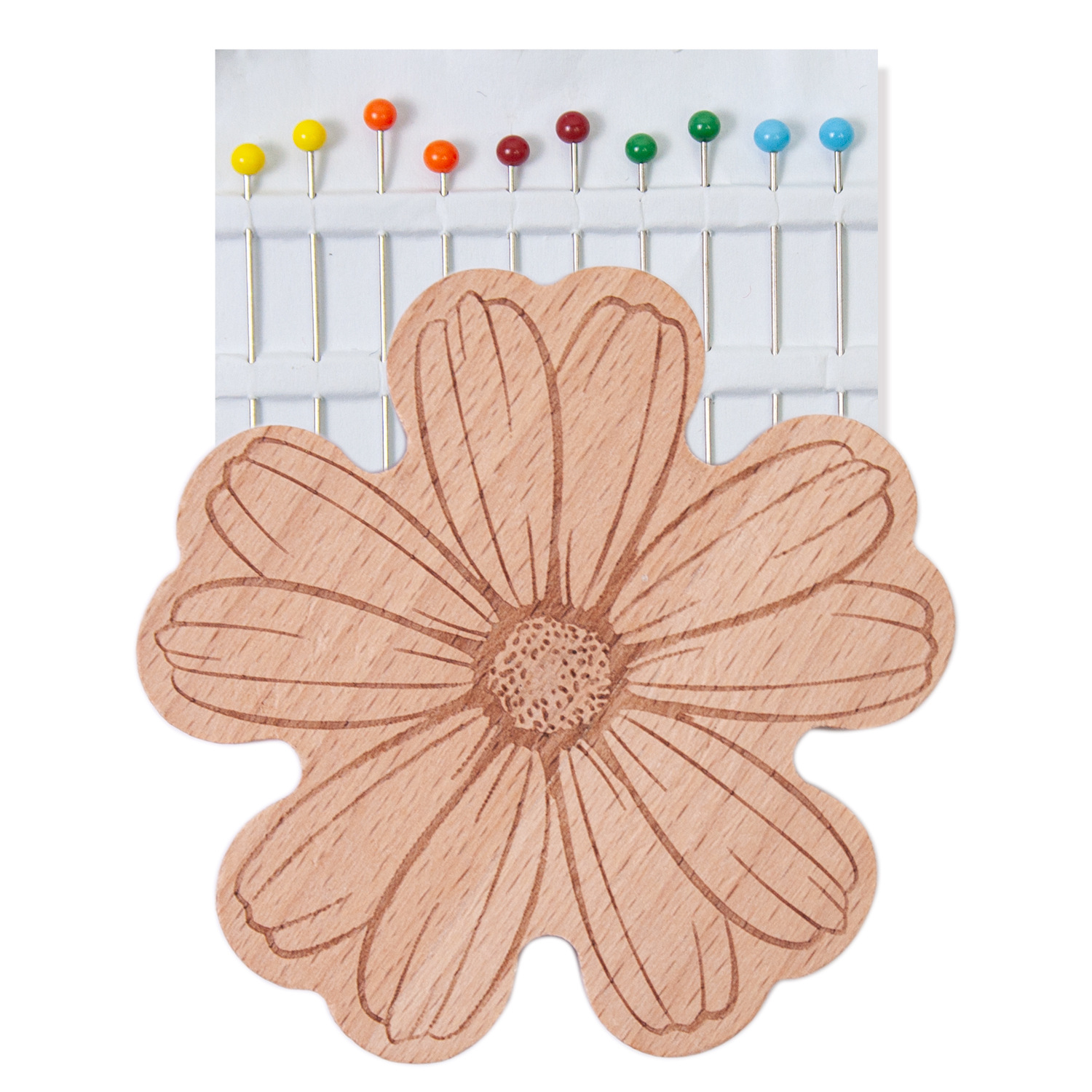 刺繍用針磁石 クロスステッチ用 木製針ホルダー 針収納用 洋 - Needle Minder Magnet のレビューと価格