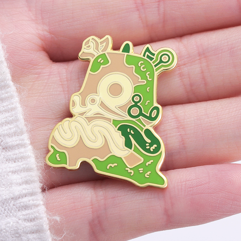 かわいいゲームシリーズ愛エナメルピンブローチラペルピンコスプ - Embroidery Illustration のレビューと価格