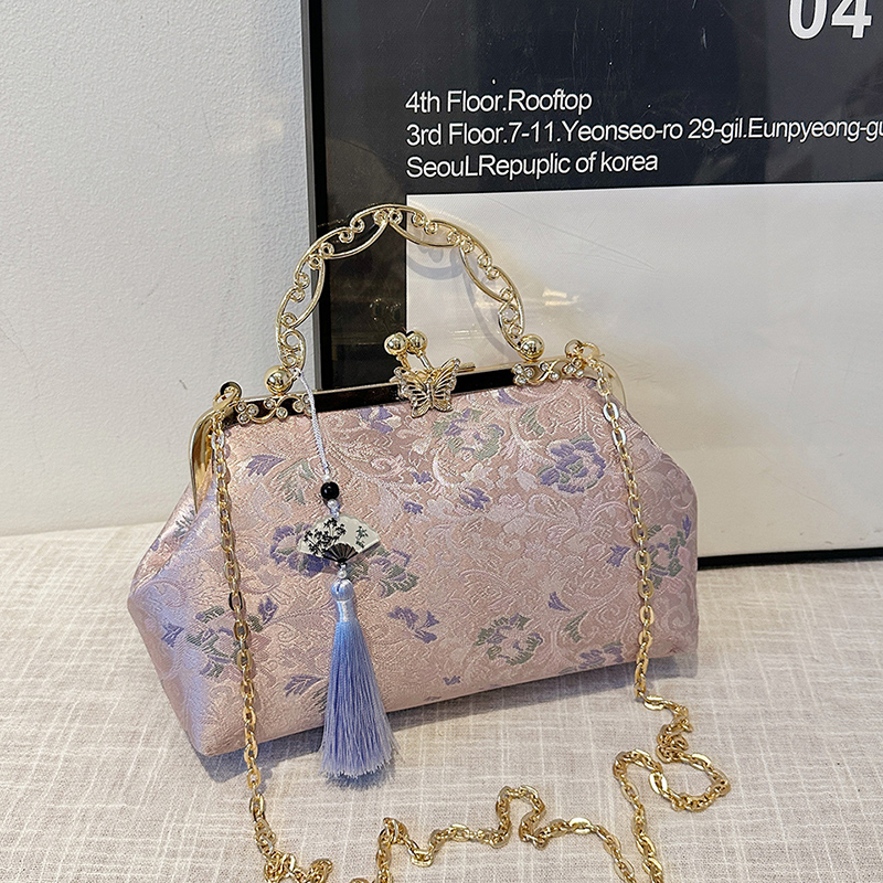 ボヘミアン刺繍ショルダーバッグレディースファッションメタルハ - Embroidery Ideas For Bags のレビューと価格