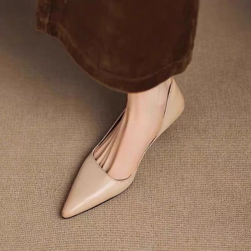 レディース ポインテッドトゥ スティレットヒール ファッショ - Embroidery Flat Shoes のレビューと価格