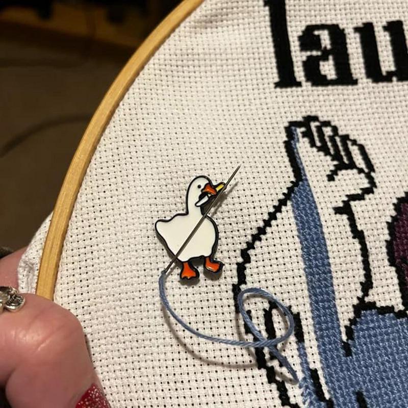針留めマグネット、グース型針ホルダー、縫製用磁気針立て、刺繍 - Needle Minder Magnet のレビューと価格
