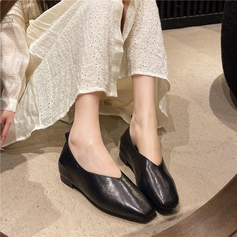 ファッションシューズ レディース ローファー 本革 高級 シ - Embroidery Flat Shoes のレビューと価格