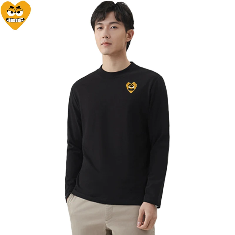 メンズ長袖Tシャツ,コットン,クール,キュート,刺embro - Embroidery Egg のレビューと価格