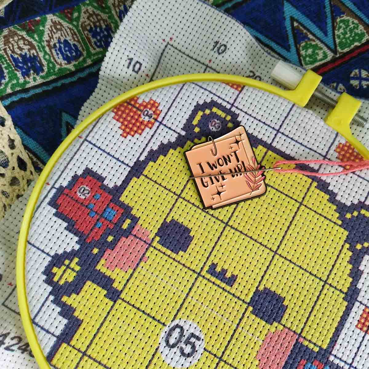 手縫い用ニードルマインダーマグネット、手書きテキスト用ニード - Needle Minder Magnet のレビューと価格