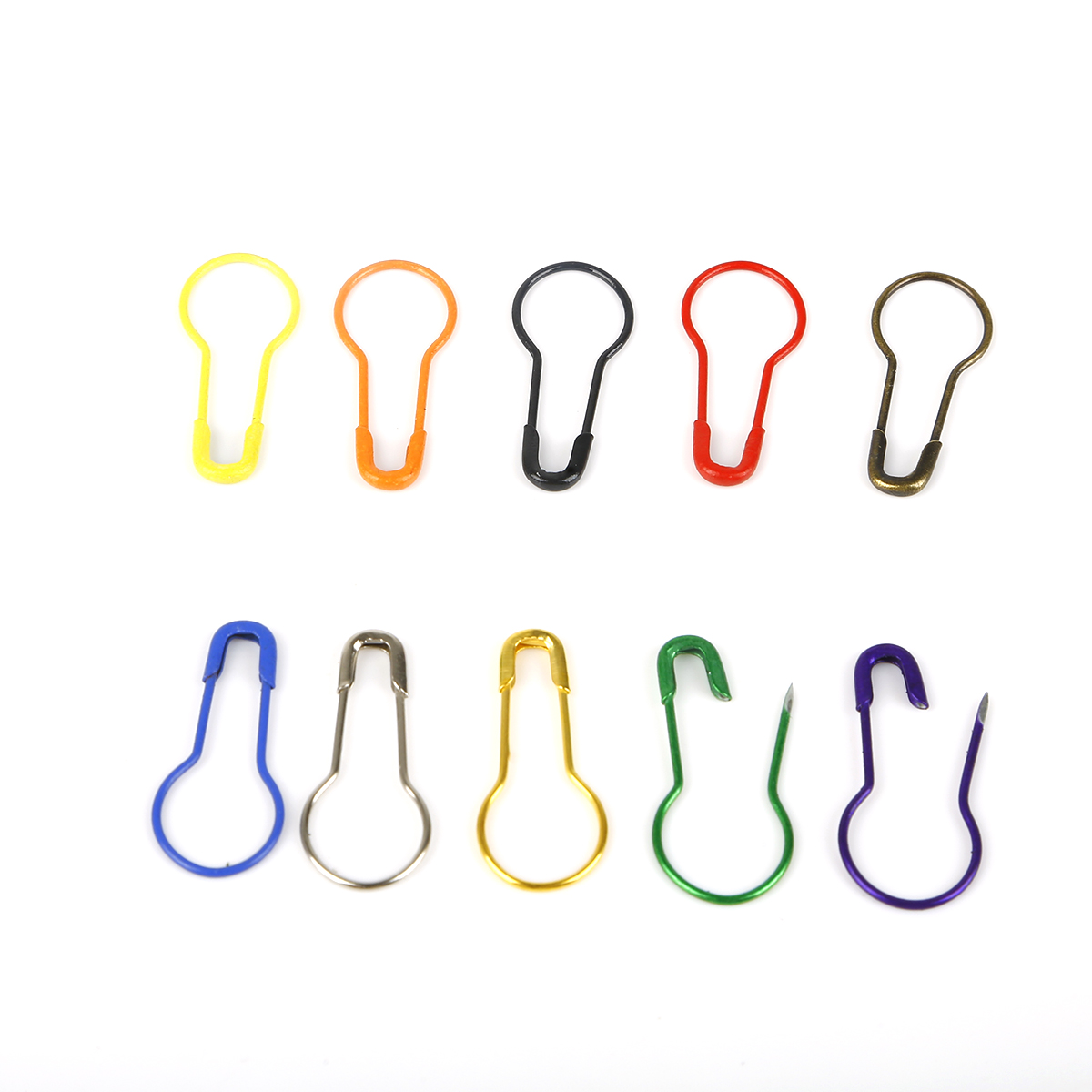 100個/ロット カラフルな編み物用ロックステッチマーカー  - Stitch Marker Ring のレビューと価格