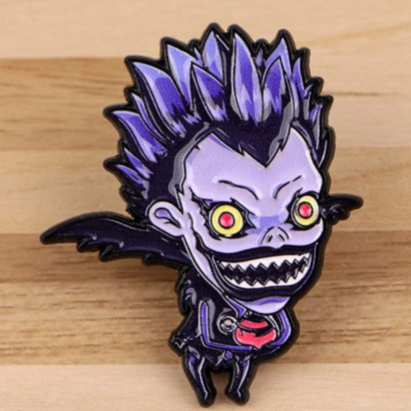 かわいいゴシックダークデーモンモンスター漫画エナメルピンアニ - Embroidery Reddit のレビューと価格