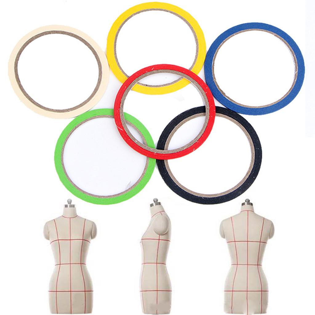 ファッションドレーピングテープ カラフルな紙製パターン作成テ - Embroidery Guide Paper のレビューと価格